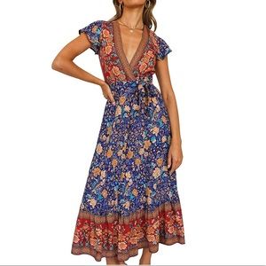 NWT Zesica wrap dress